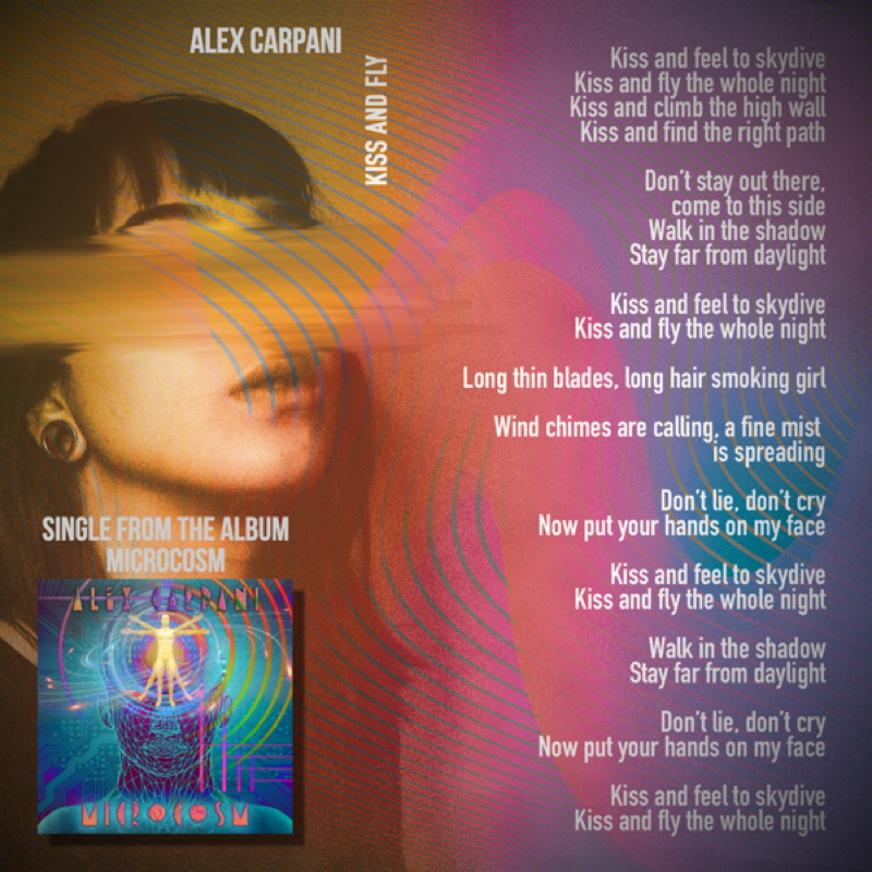 “Kiss And Fly”, è il nuovo singolo di Alex Carpani
