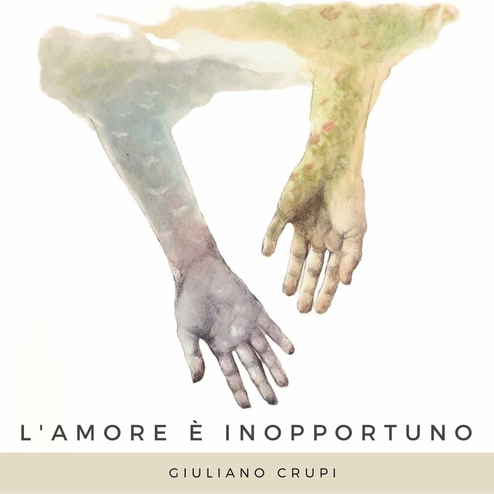 “L’Amore è inopportuno”, fuori il nuovo singolo di Giuliano Crupi