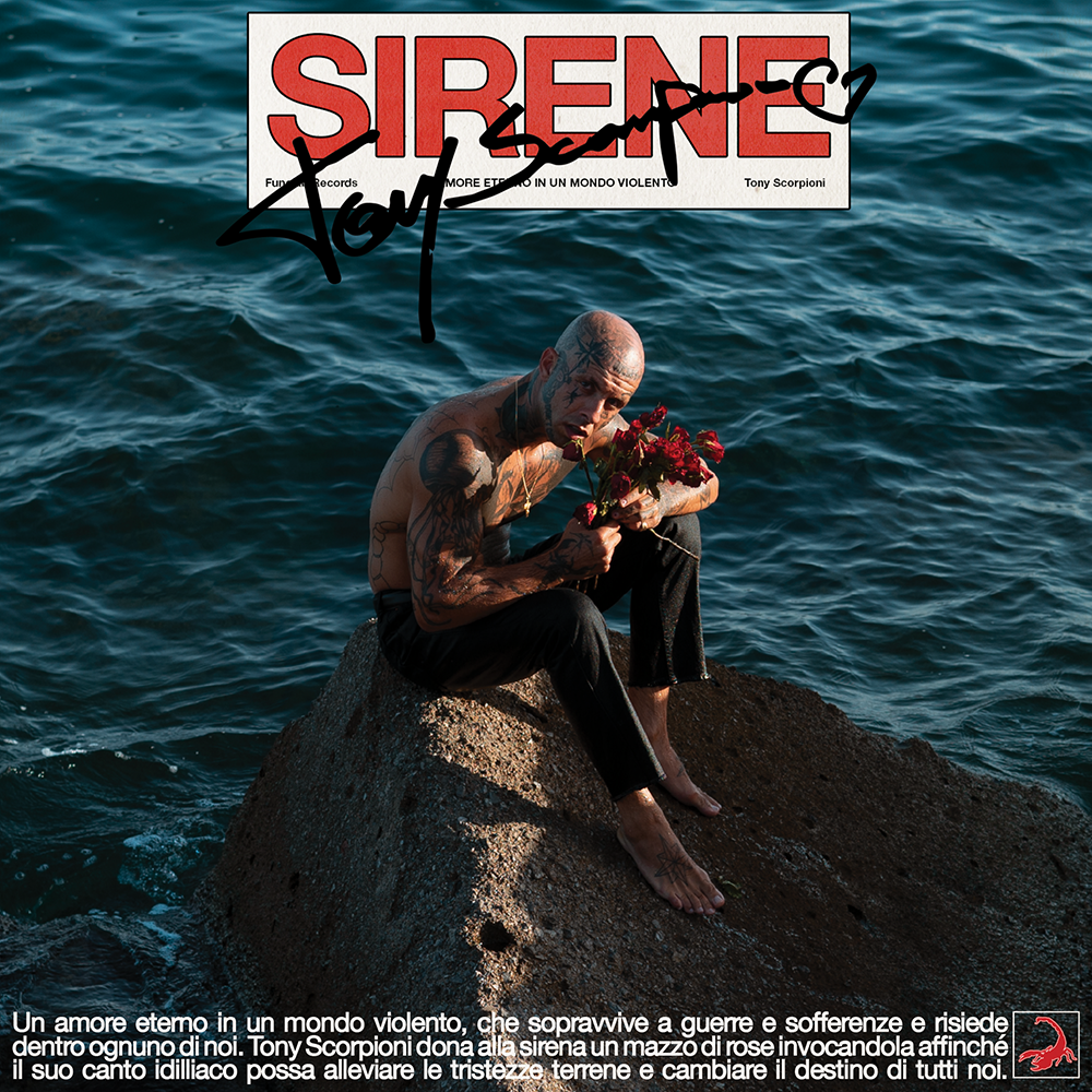 “Sirene” è il nuovo singolo di Tony Scorpioni
