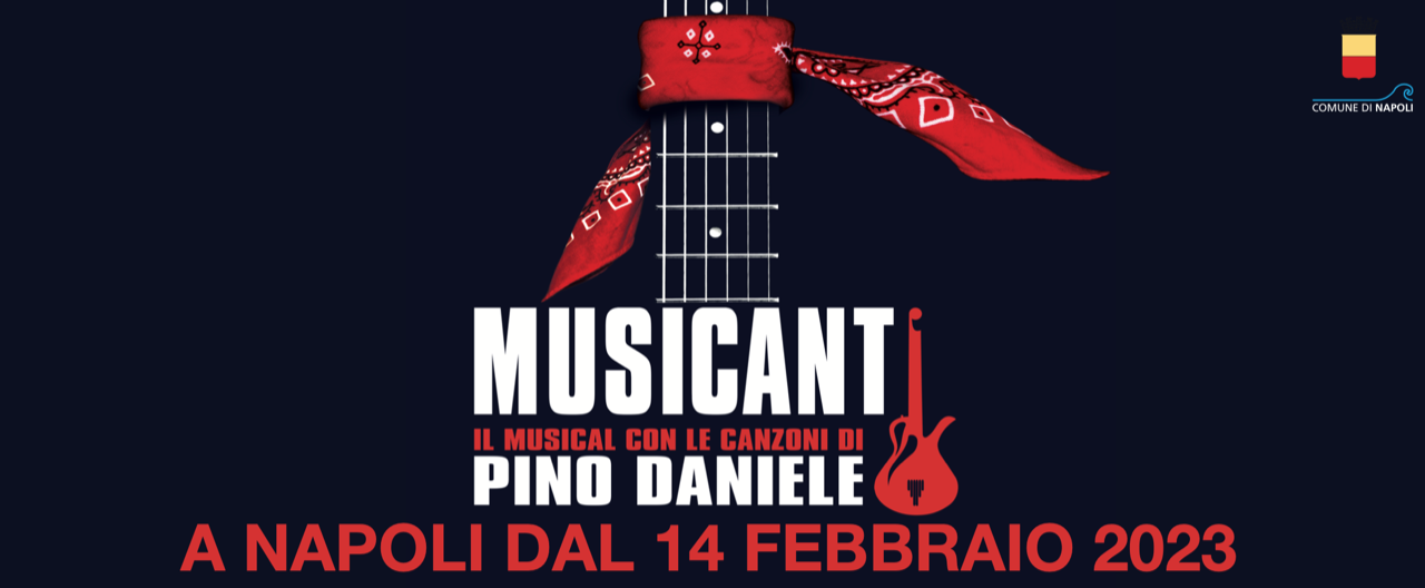 Musicanti, presentato il musical con le canzoni di Pino Daniele. Dal 14 febbraio al Teatro Cilea di Napoli.