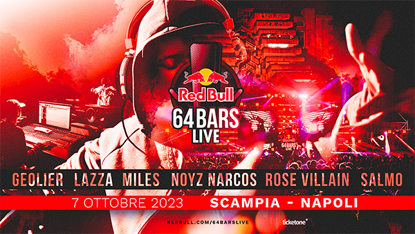 Red Bull 64 Bars Live – 07 Ottobre 2023 la nuova edizione