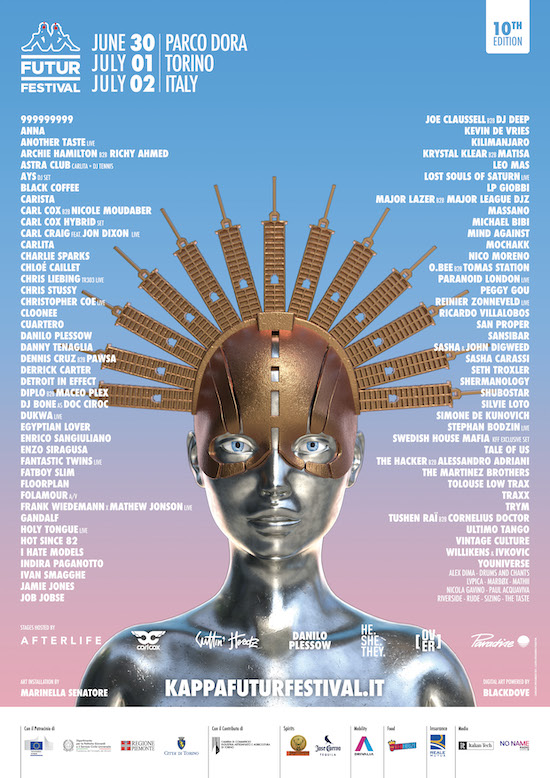 Kappa Futurfestival 2023, 3 Giorni, 36 ore di musica, oltre 100 DJ