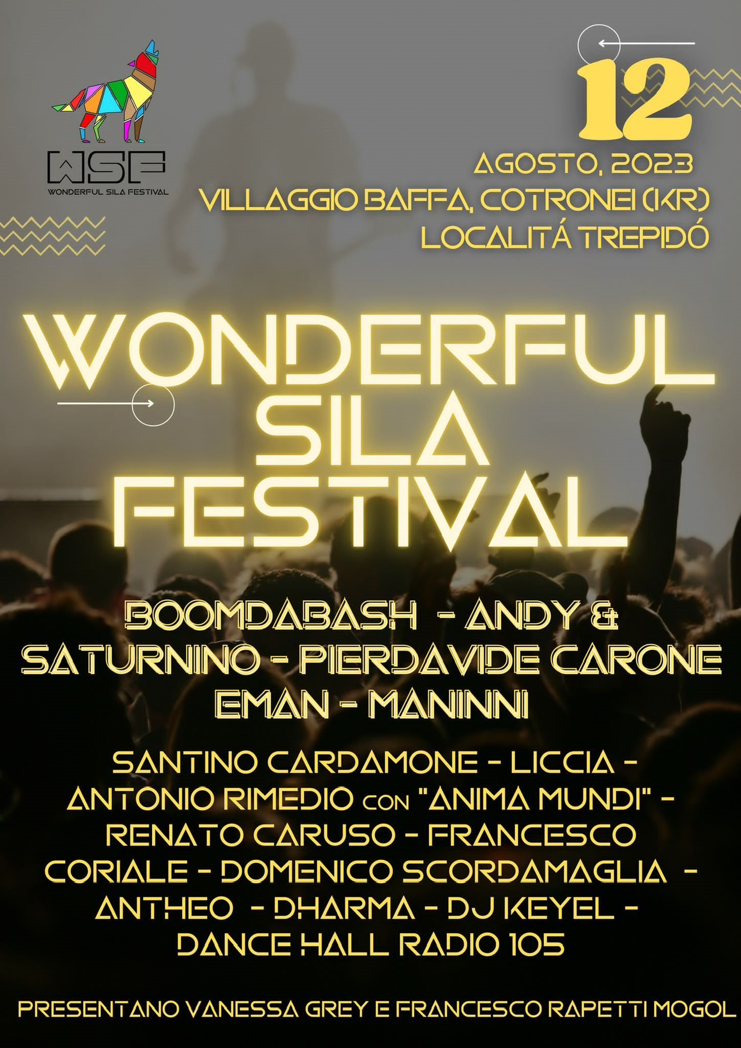 WONDERFUL SILA FESTIVAL: sabato 12 agosto a Cotronei (KR) al via la 1^ edizione, 12 ore di musica live e intrattenimento nel cuore della Calabria