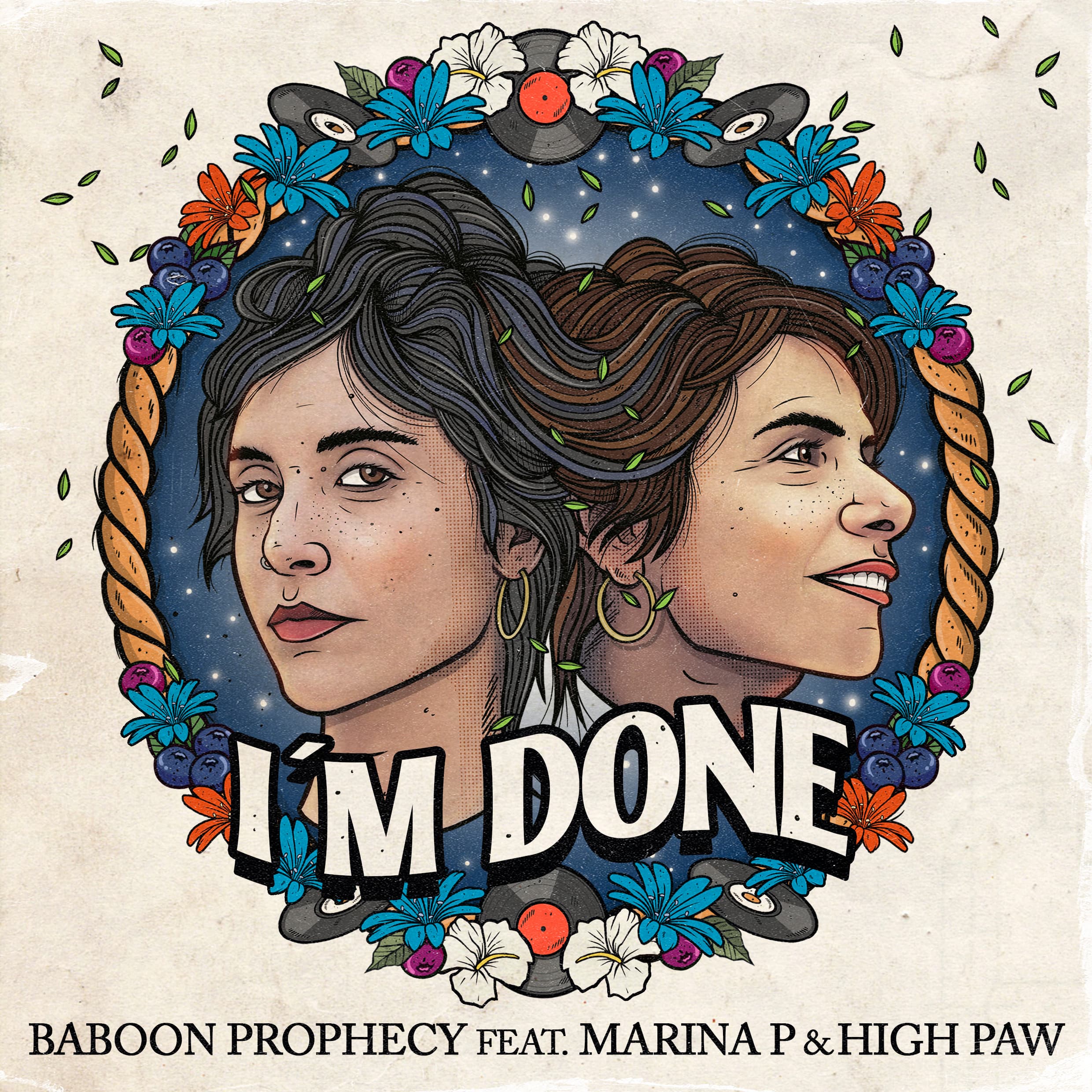 Baboon Prophechy feat. Marina P & High Paw “I’m Done” (hiphop/reggae)